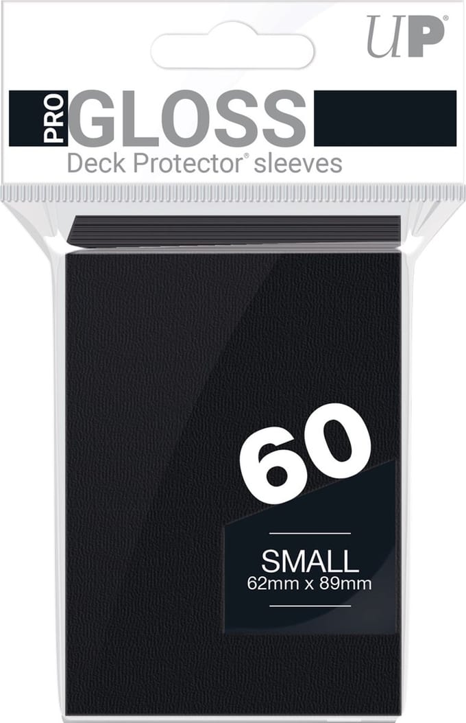 Sleeves Small Black 60 D10