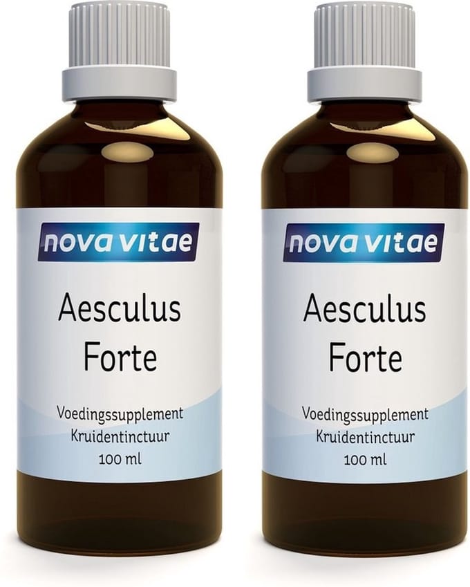 Nova Vitae - Paardenkastanje - Aesculus Forte - Tinctuur - 200 ml