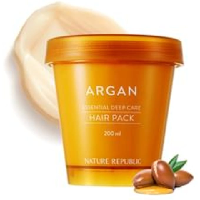Nature Republic Argan Essential Deep Care Haarpakket 200 ml (3 opties) #1PCS orange