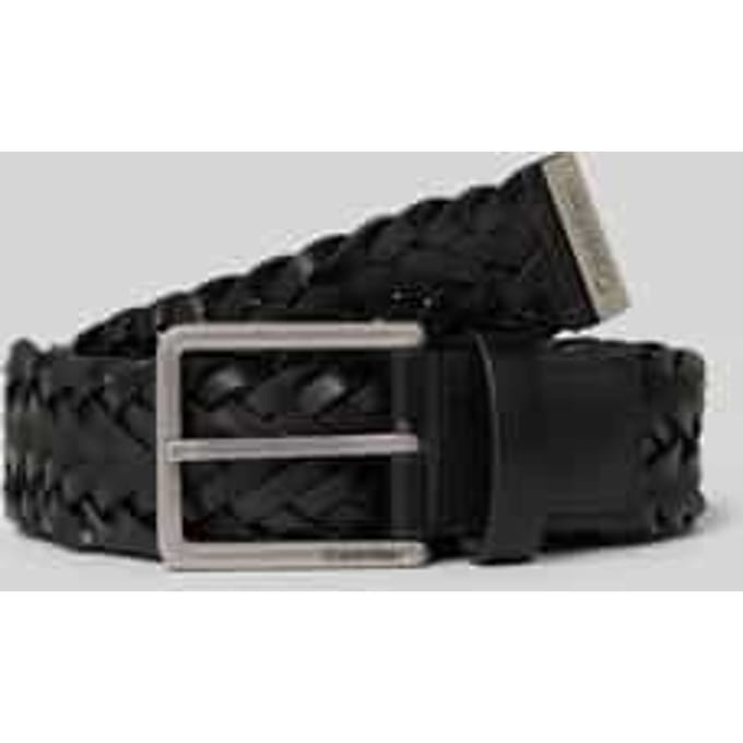 Riem van nappaleer in gevlochten look
