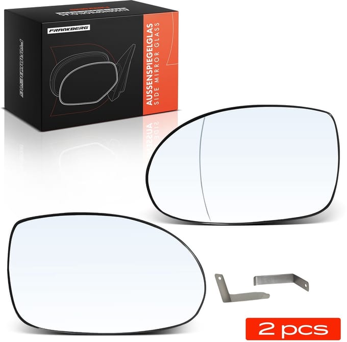 Frankberg 2x Buitenspiegelglas Voor Links Rechts voor Citroën C5