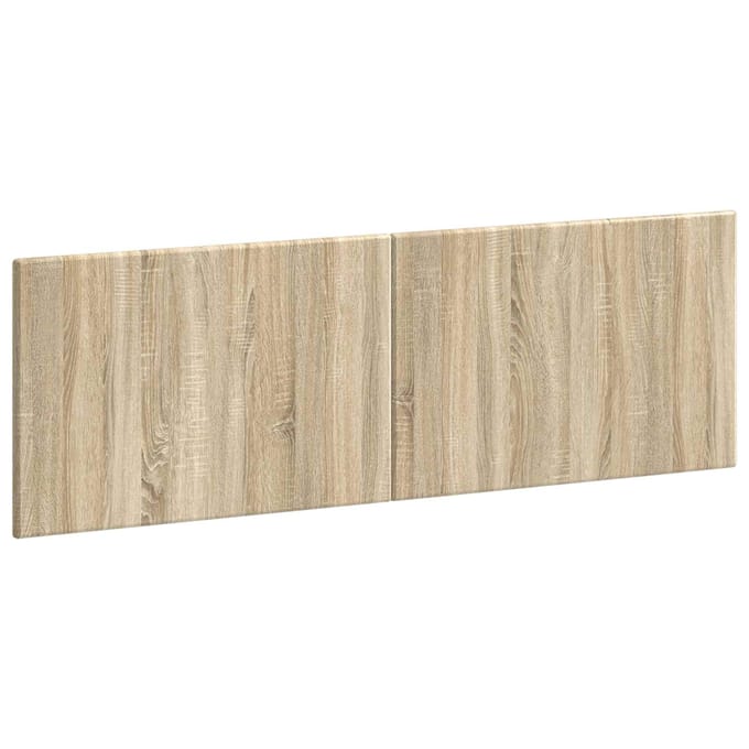 vidaXL - Wandgemonteerd - Hoofdbord - BREDA - Sonoma - Eiken - Bewerkt - hout