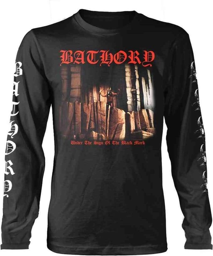 Bathory Longsleeve shirt -M- Under The Sign Zwart