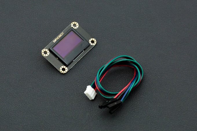 Gravity: I2C OLED-128x64 Display DFR0486 Geschikt voor Arduino