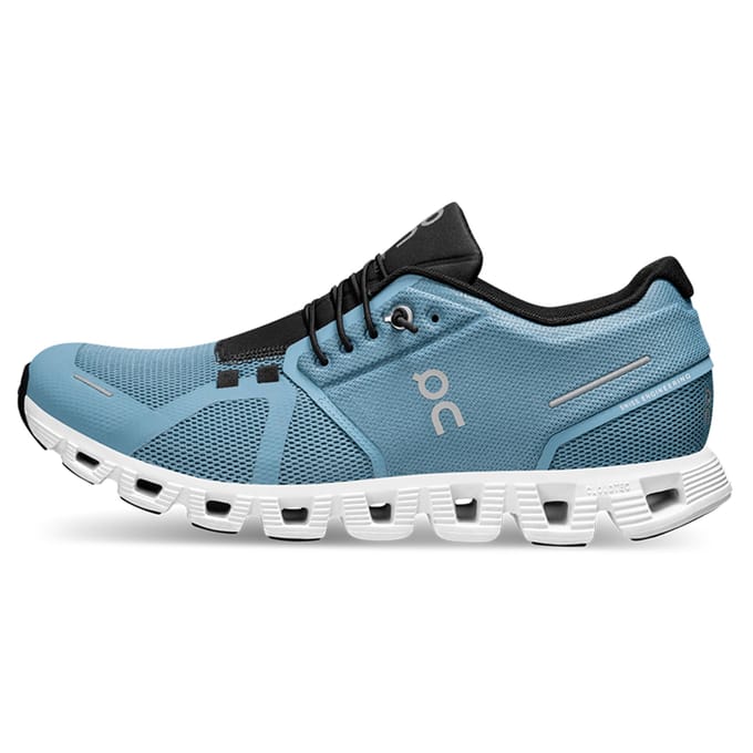 On Running Cloud 5 Niagara Blauw Zwart 59.98915 43 gray