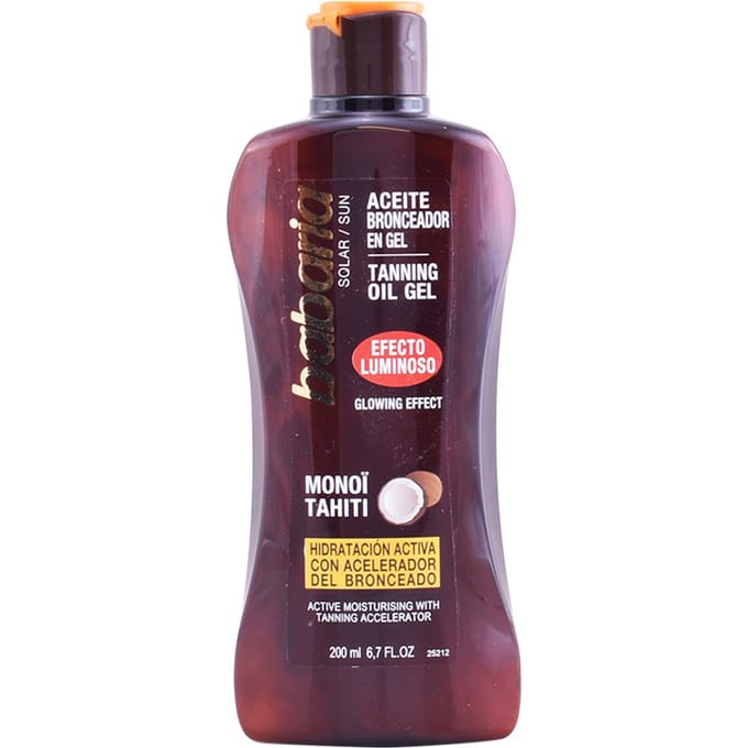 Solar Aceite Luminoso Bronceador Spf0 200 ml