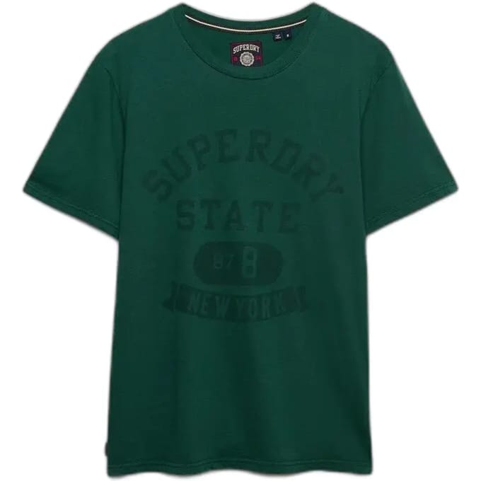 Superdry - Athletic Tonal T-shirt Relaxed Pasvorm - Heren - T-shirts