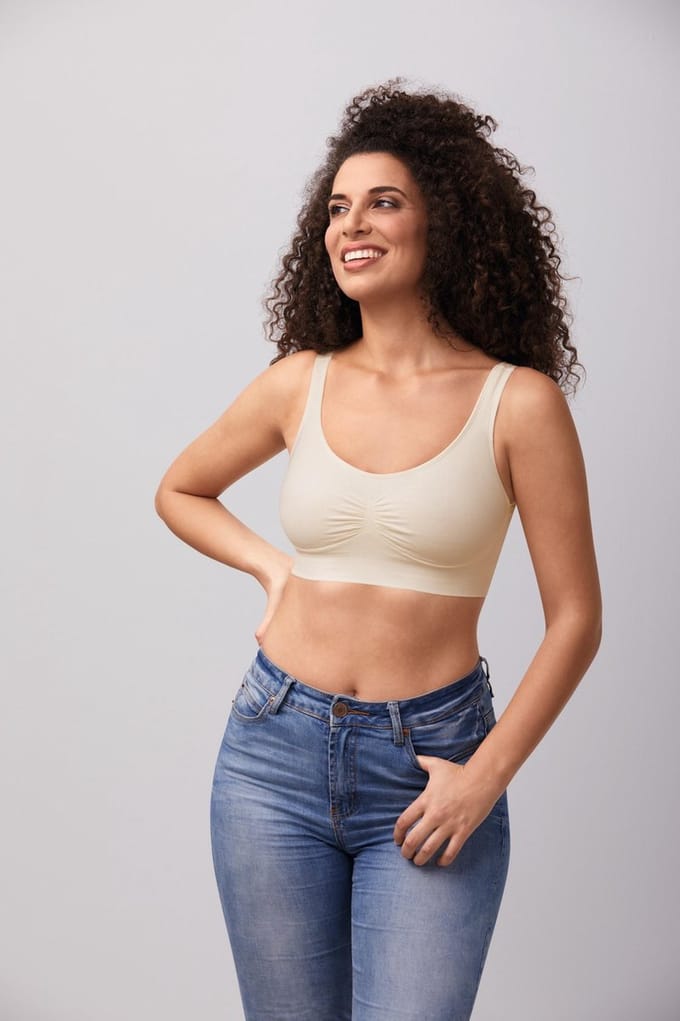 Amoena Prothese Bh Zonder Beugel Becky SB Off white - maat S