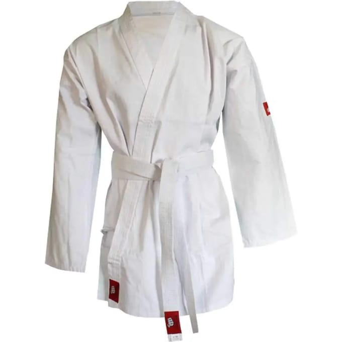 Karate Kimono met witte katoenen riem Yosihiro