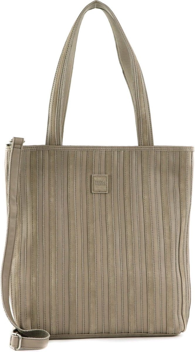 FREDsBRUDER Schoudertas Ravi Shopper Light Grey Beige