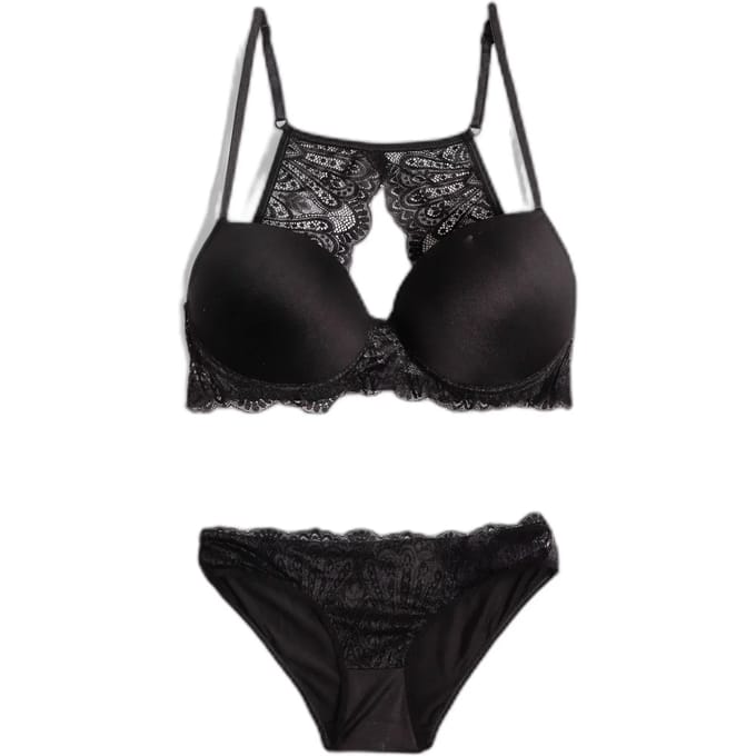Push-up bh en golvende slip voor dames Admas