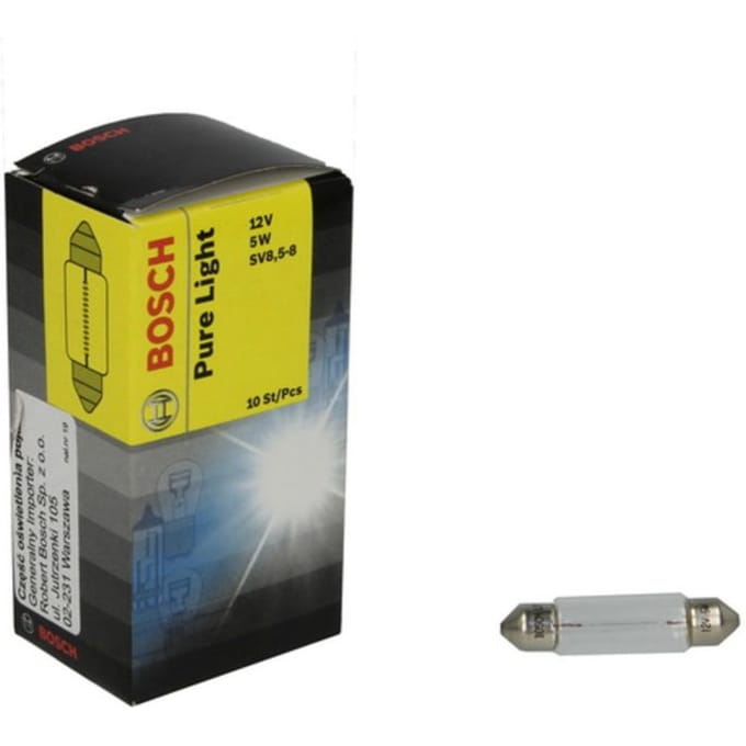 P27/7w lamp BOSCH C5W Pure Light 12V, 5W