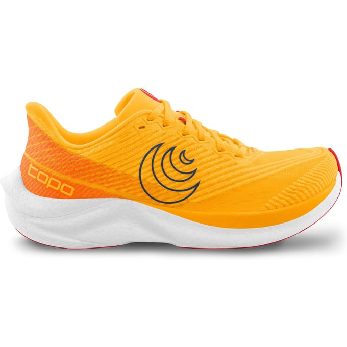 TOPO ATHLETIC Cyclone 3 Wedstrijdschoen Heren-Oranje,Donkerblauw