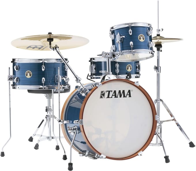 Tama LJK48H4-HLB Club Jam Hairline Blue - Drumstel