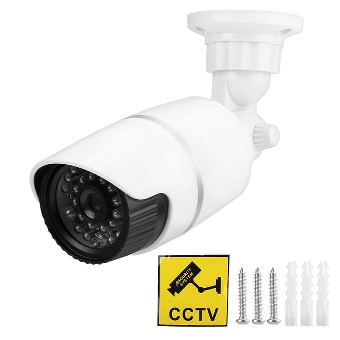 Dummy Nep Beveiligingsbewakingssimulatiecamera Met Knipperend Rood LED-licht Voor Binnen Buiten