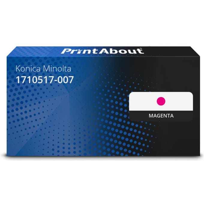 PrintAbout huismerk Toner 1710517-007 Magenta Geschikt voor Konica Minolta