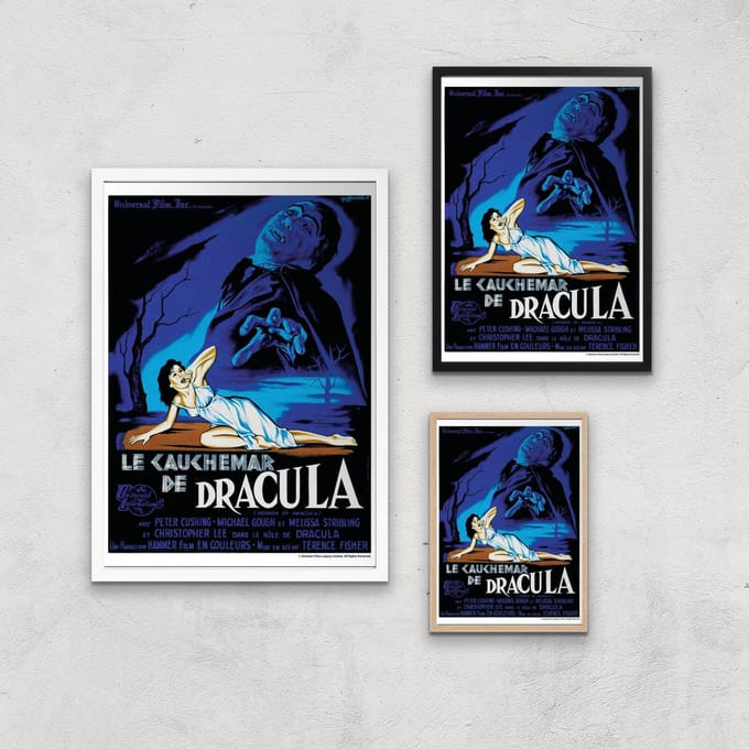 Le Cauchemar De Dracula Giclee Art Print - A4 - Print Only
