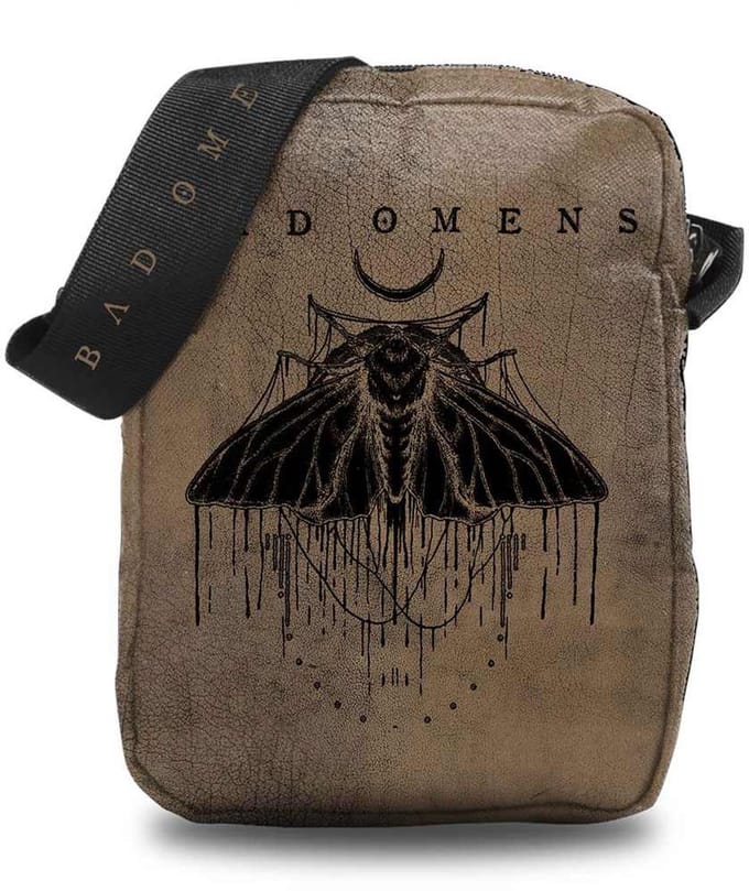 Rocksax Bad Omens - Moth Crossbody tas - Bruin/Zwart