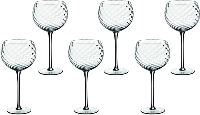 Glas op voet 60cl STEN - 6 Stuks