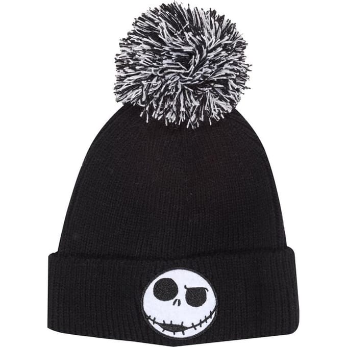 The Nightmare Before Christmas Jack - Face Badge Unisex Beanie - zwart - Standard