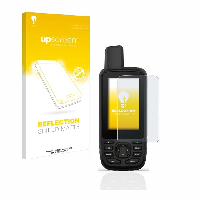 upscreen - Screenprotector voor Garmin GPSMAP 67 - Folie Beschermfolie anti glare matte