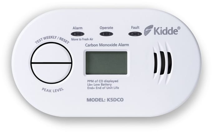 Kidde K5DCO koolmonoxidemelder