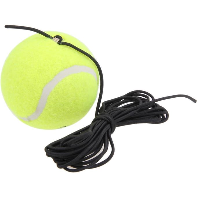 Professionele Tennis Trainingsbal met Elastisch Koord Stuiterbal met Elastisch Koord Draagbare Tennis Trainingsbal yellow
