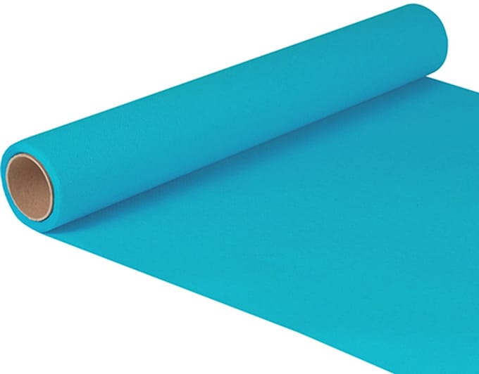 6x Tafellopers ROYAL Collection 5 m x 40 cm turkoois