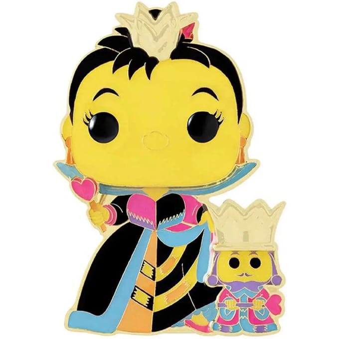 Funko Alice In Wonderland - POP! Enamel Queen And King 10 cm Pin - Multicolours