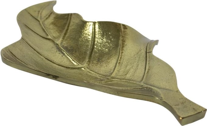 Aluminium Schaaltje Blad Banaan (36 x 18 cm)