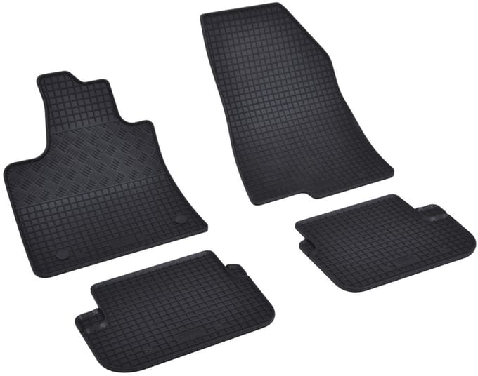 Automatten voor Dacia Logan 3, Sandero 3, Sandero 3 Stepway (vanaf 2020) - 4-delig - Rubber