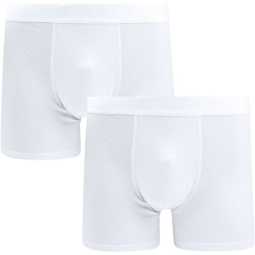 Alan Red Boxer Wit 2-Pack - Maat XXL - Heren - Boxershorts