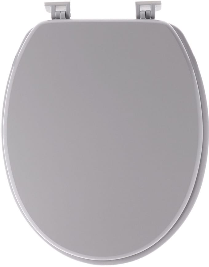 Tendance Toiletbril Breeze - lichtgrijs - MDF hout - universeel - standaard wc bril