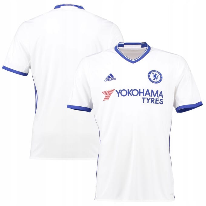 Chelsea London Adidas Junior M Voetbalshirt white