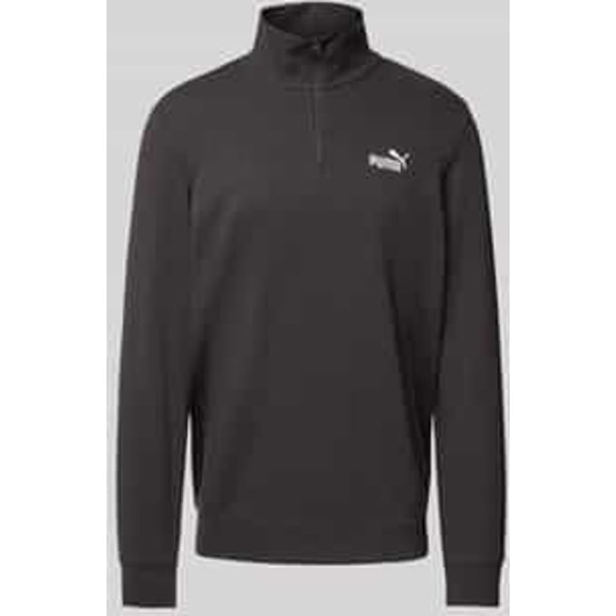 Sweatshirt met opstaande kraag