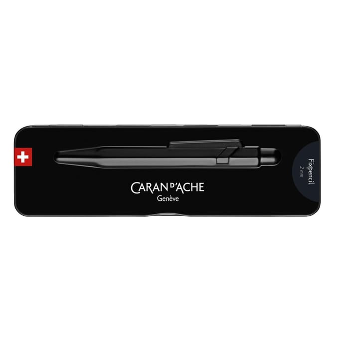 CARAN D'ACHE Vulpotlood Fixpencil BLACK CODE, zwart