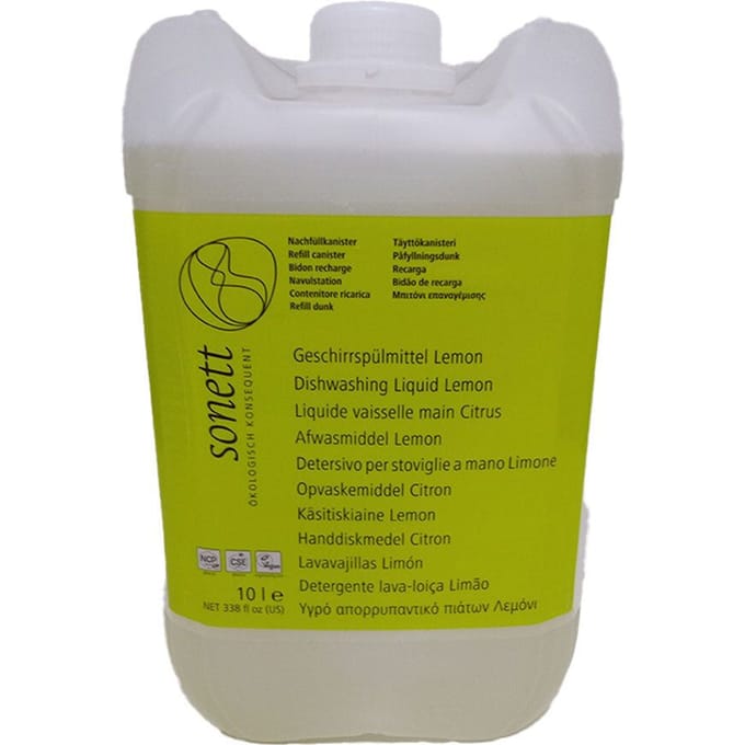 Afwasmiddel citroen 10 Liter, natuurlijk afwasmiddel, eco afwasmiddel