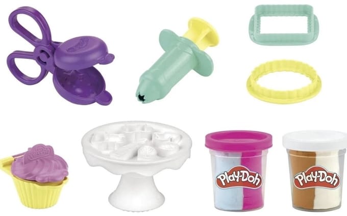 Hasbro - Play-Doh kitchen creations - Cupcakes & Koekjes - Kleien - Boetseren