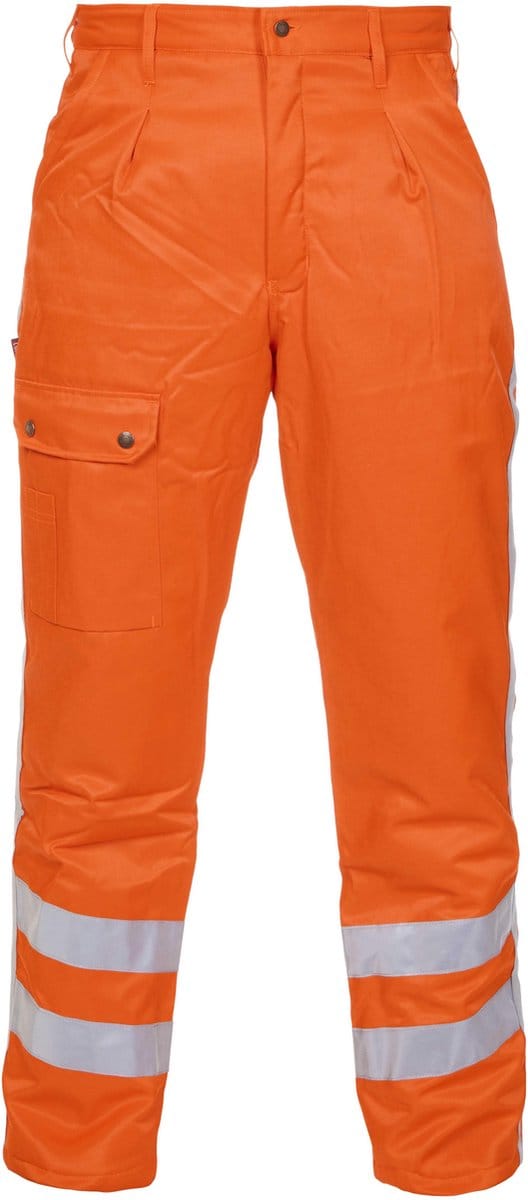 Werkbroek RWS winter Hydrowear Andorra oranje 52