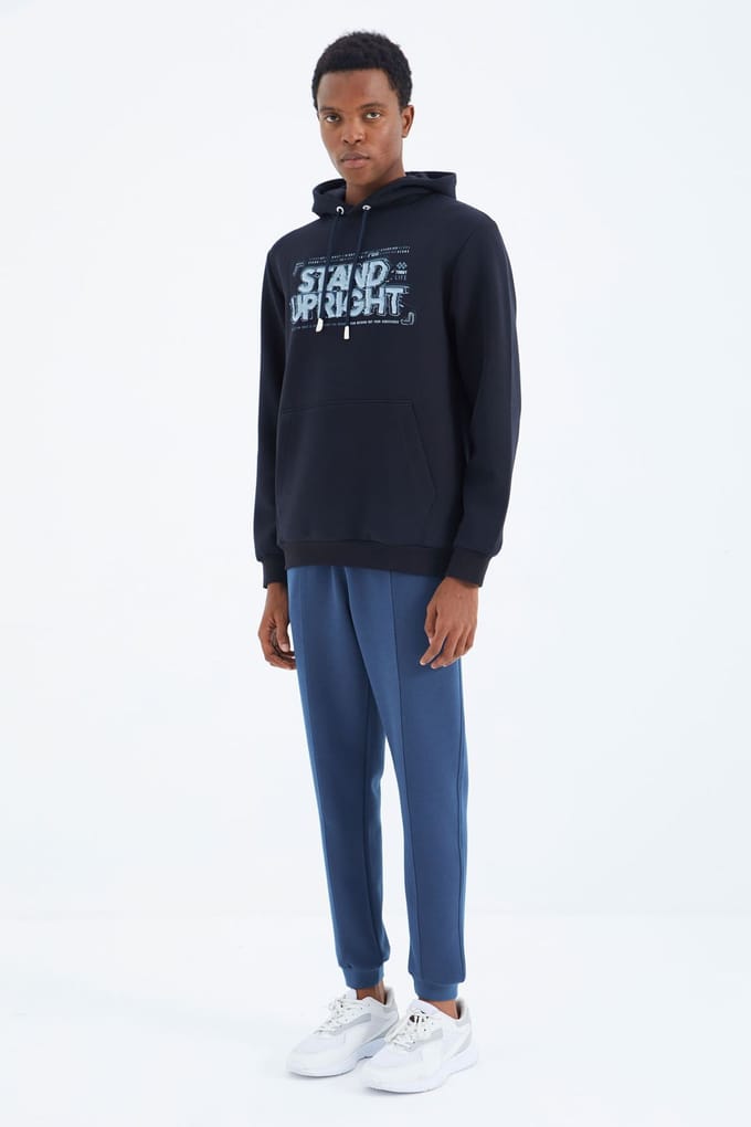 Heren Regular-Fit 3-Draad Fleece Joggingbroek