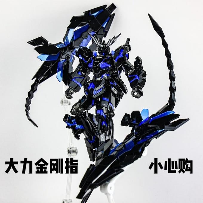 HG 1/144 Galvaniseren Unicorn Vernietigingsmodus Phoenix Anime Assemblage Model Kit Beweegbare Gewricht Robot Model Kit Actiefiguur
