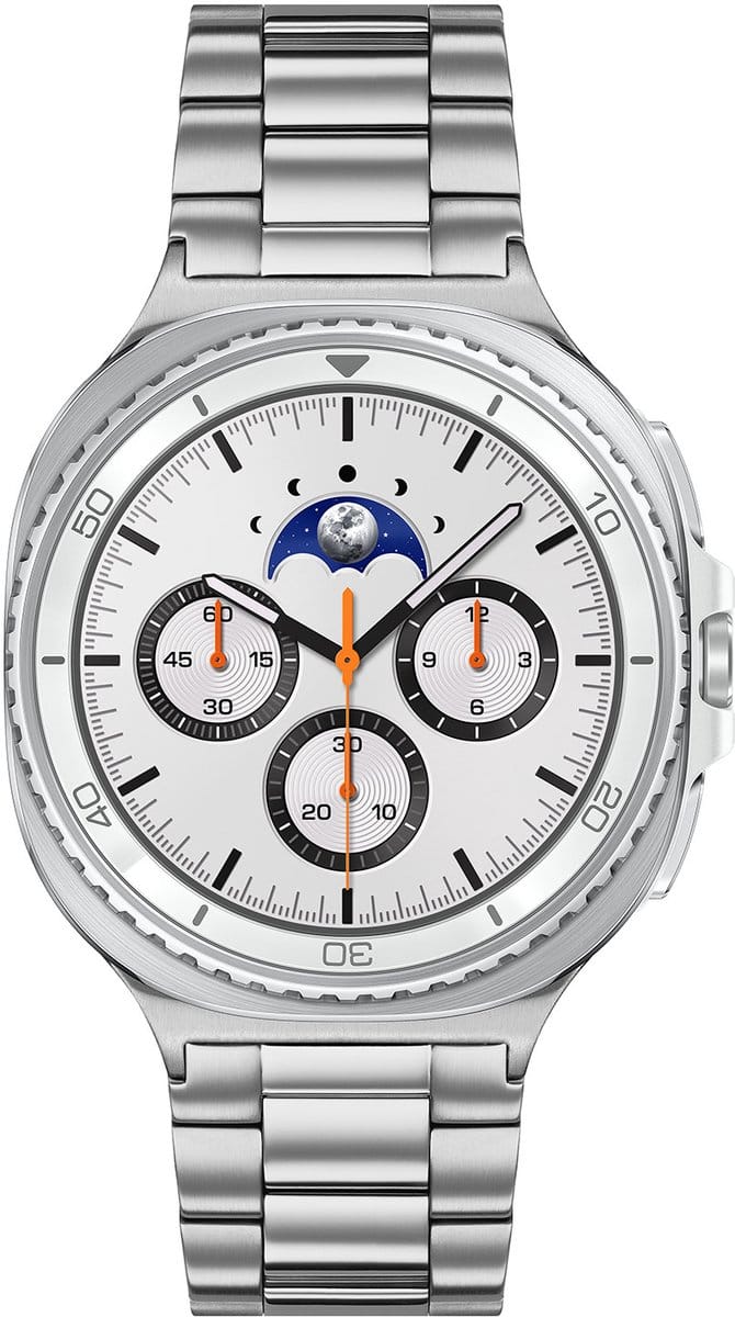 Samsung Special Edition Galaxy Watch 8 CLASSIC LTE Wit/Zilverkl Staal 46mm