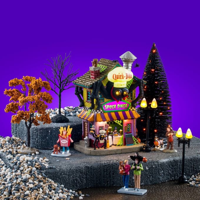 Spooky Town - Quick-Bite Spider Diner Set