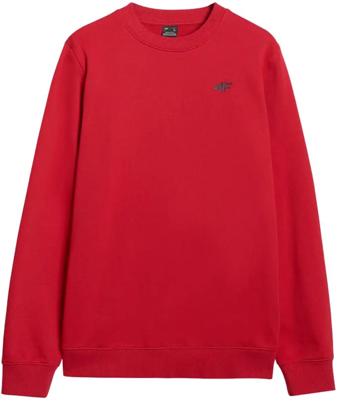 4F M1767 Sporttrui Heren Rood - Maat M