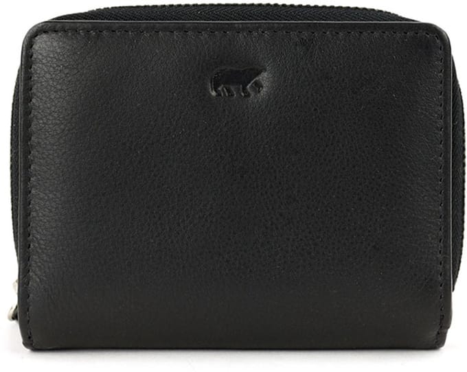 Bear Design Rits Portemonnee Jules RFID Zwart