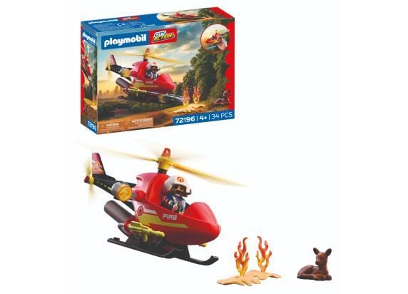 Playmobil City Action - Firefighting Helicopter