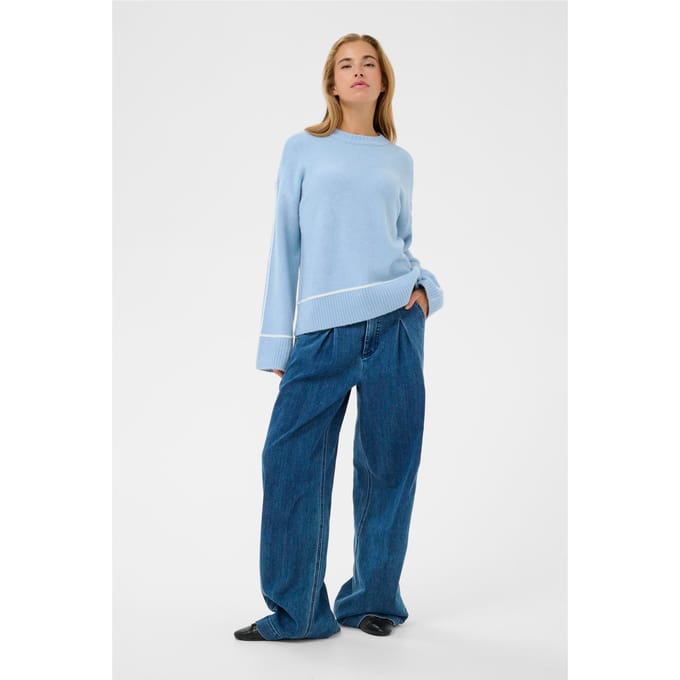 Pull JINIE KAFFE POWDER BLUE 1442141