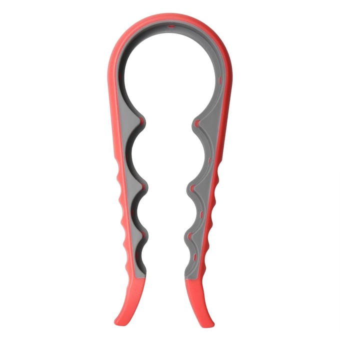 Multifunctionele 4-in-1 Blikopener Handmatige Potopener Flesopener gray