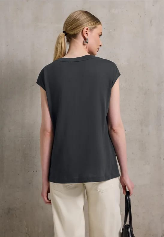 Shirt met rimpels