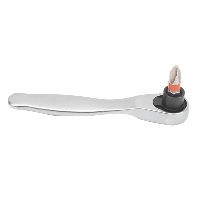 4-delige ratelsleutelset 45 staal materiaal multi-model schroevendraaier bitset handgreep reparatiegereedschap white